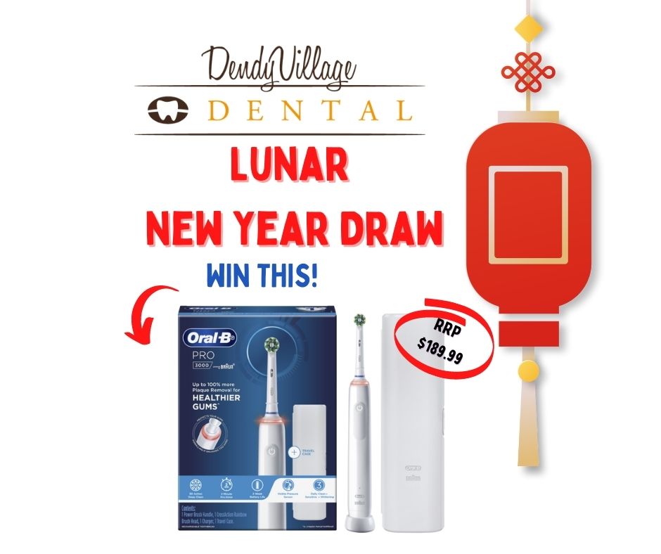 Win an electric toothbrush this Lunar New Year!